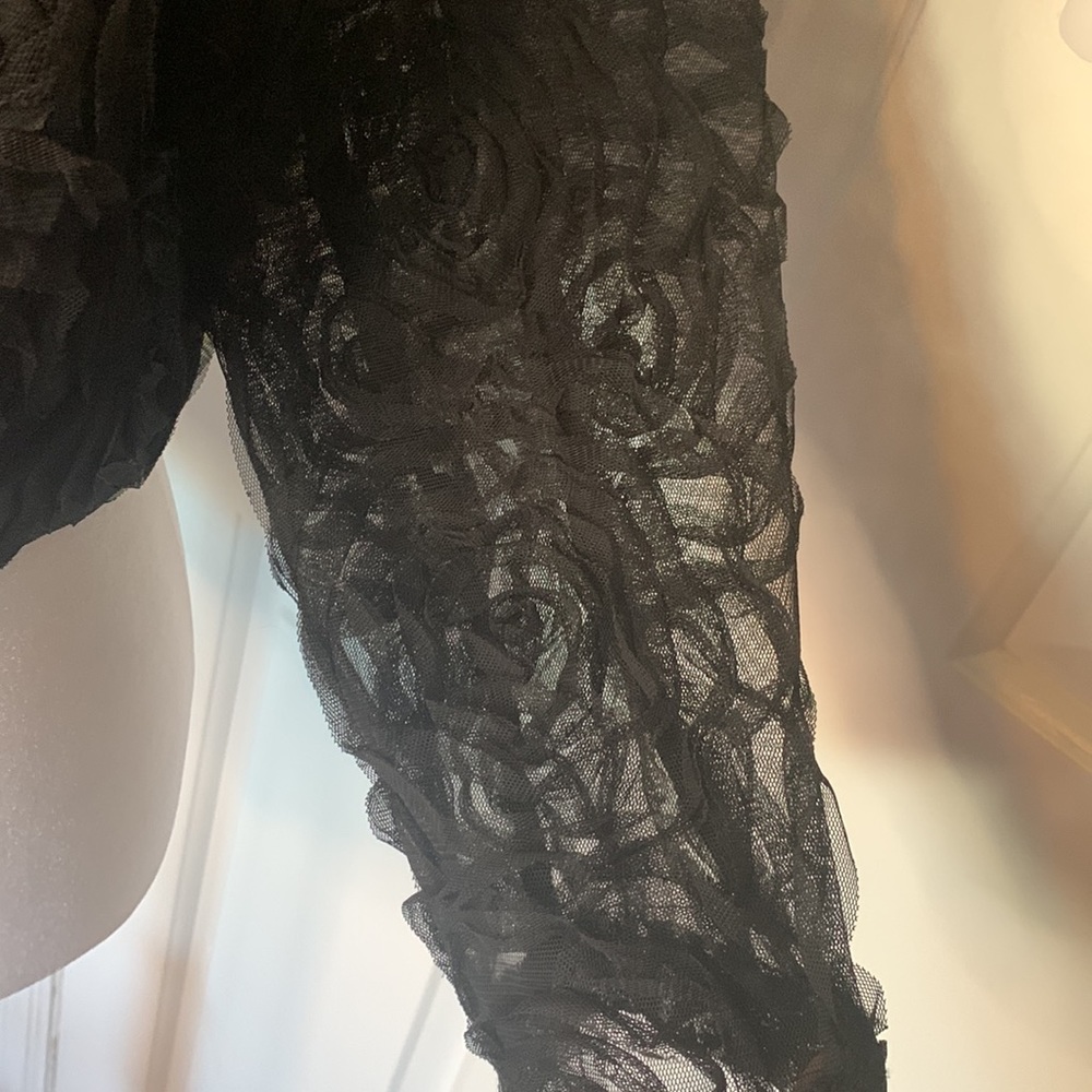 🤎Vintage rosette bolero - Picture 4 of 8